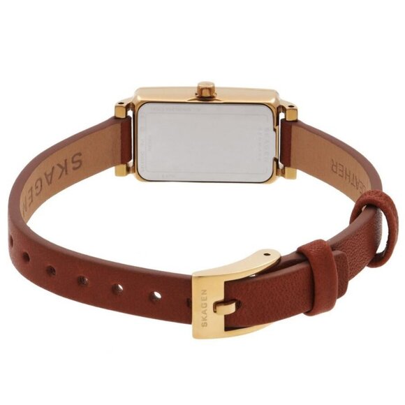 NWT Authentic Skagen Hagen Micro Quartz White Dial Women's Watch - Picture 3 of 3